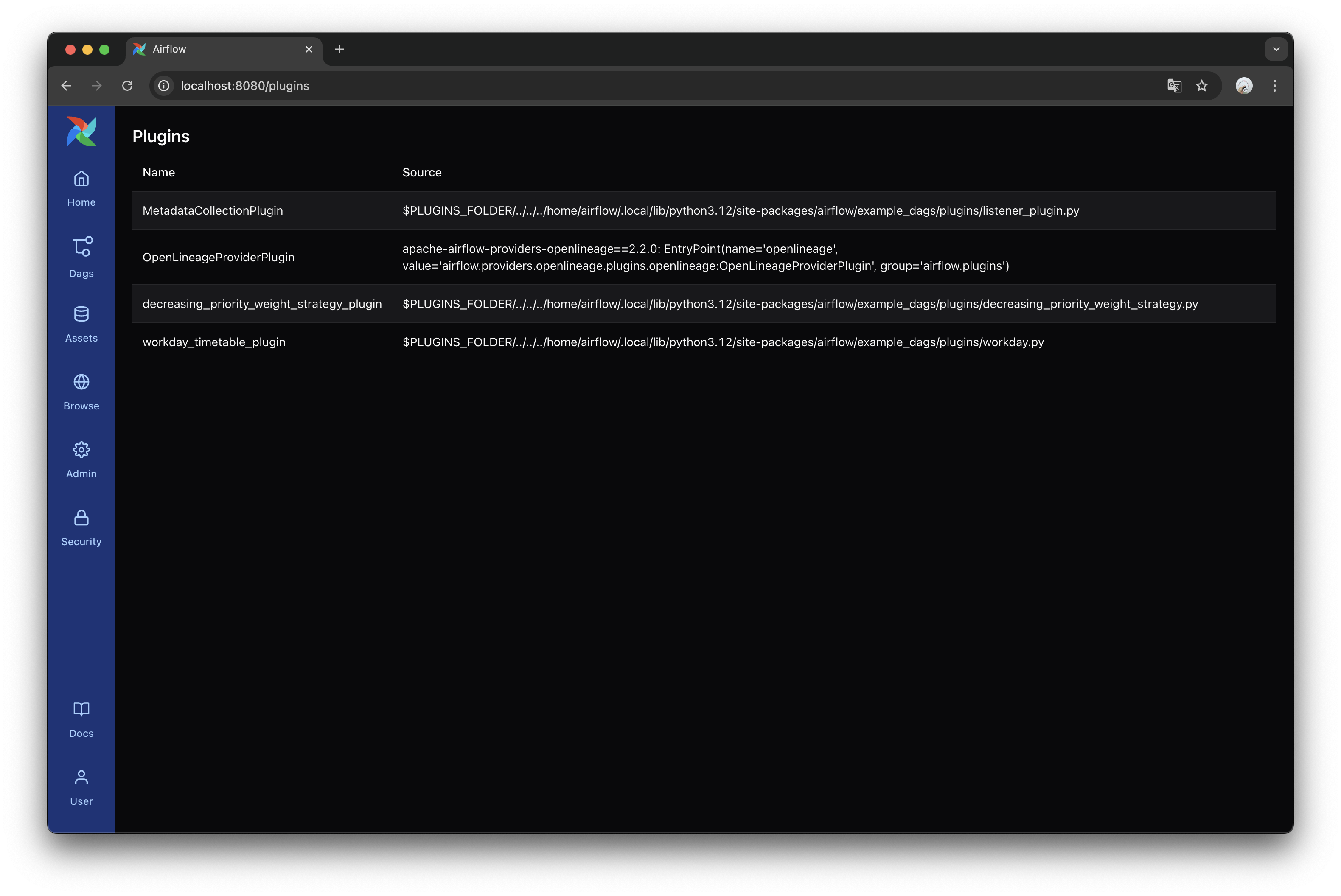 Airflow UI Plugins
