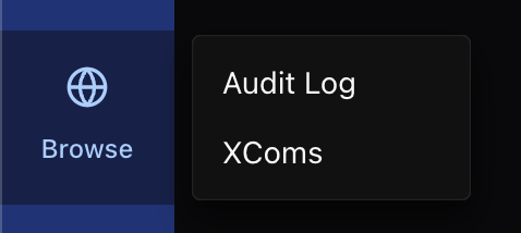 Airflow UI Browse